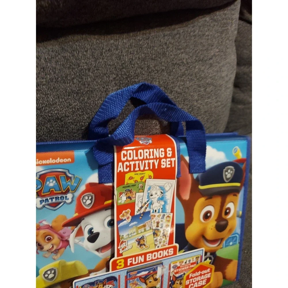 Paw Patrol Coloring And Activity Set Nickelodeon Birthday Art Puzzles Games New‎
